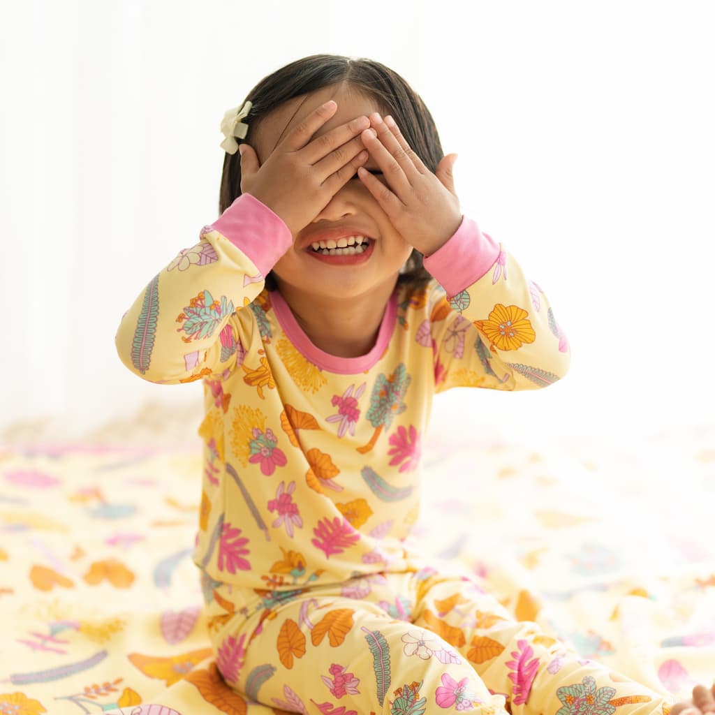 Roots & Blooms Long Bamboo Pajamas