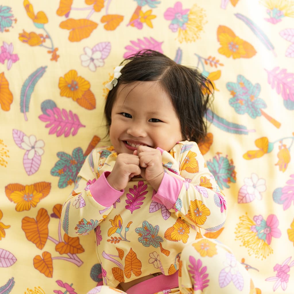 Roots & Blooms Long Bamboo Pajamas