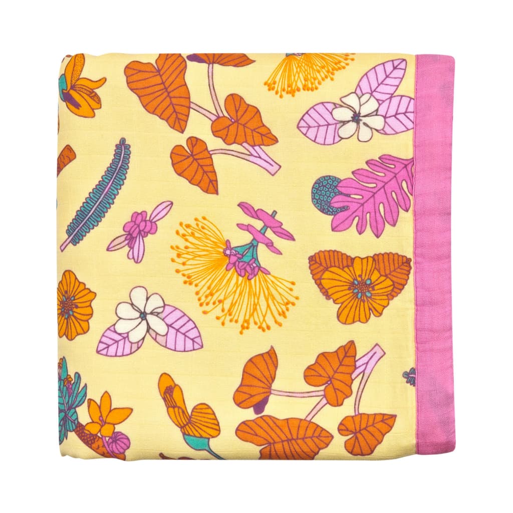 Roots & Blooms Baby Quilt