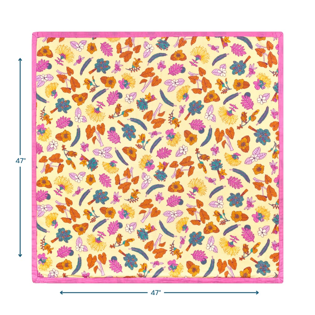 Roots & Blooms Baby Quilt