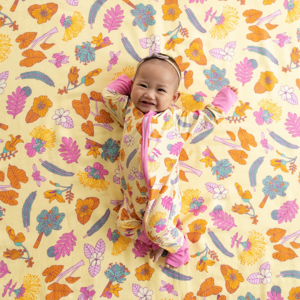 Roots & Blooms Baby Quilt