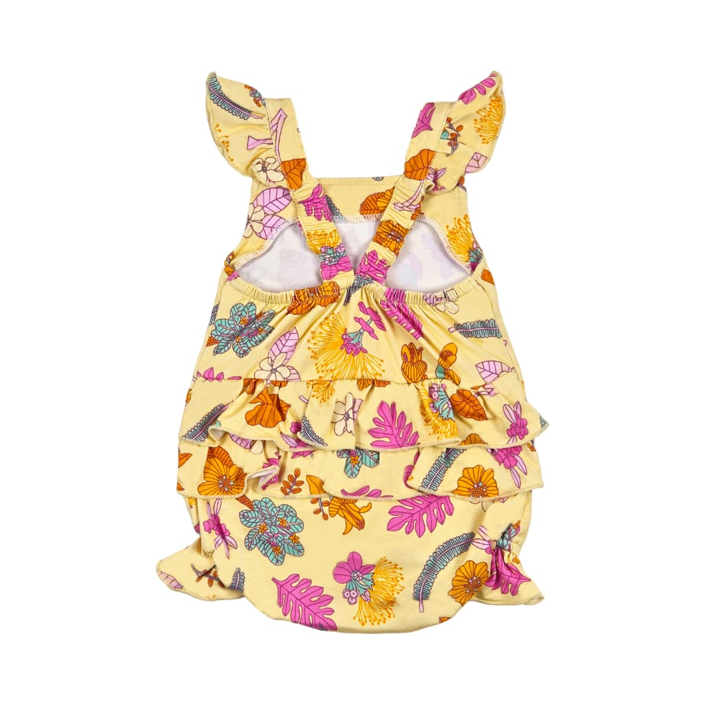Roots & Blooms Bamboo Ruffle Romper