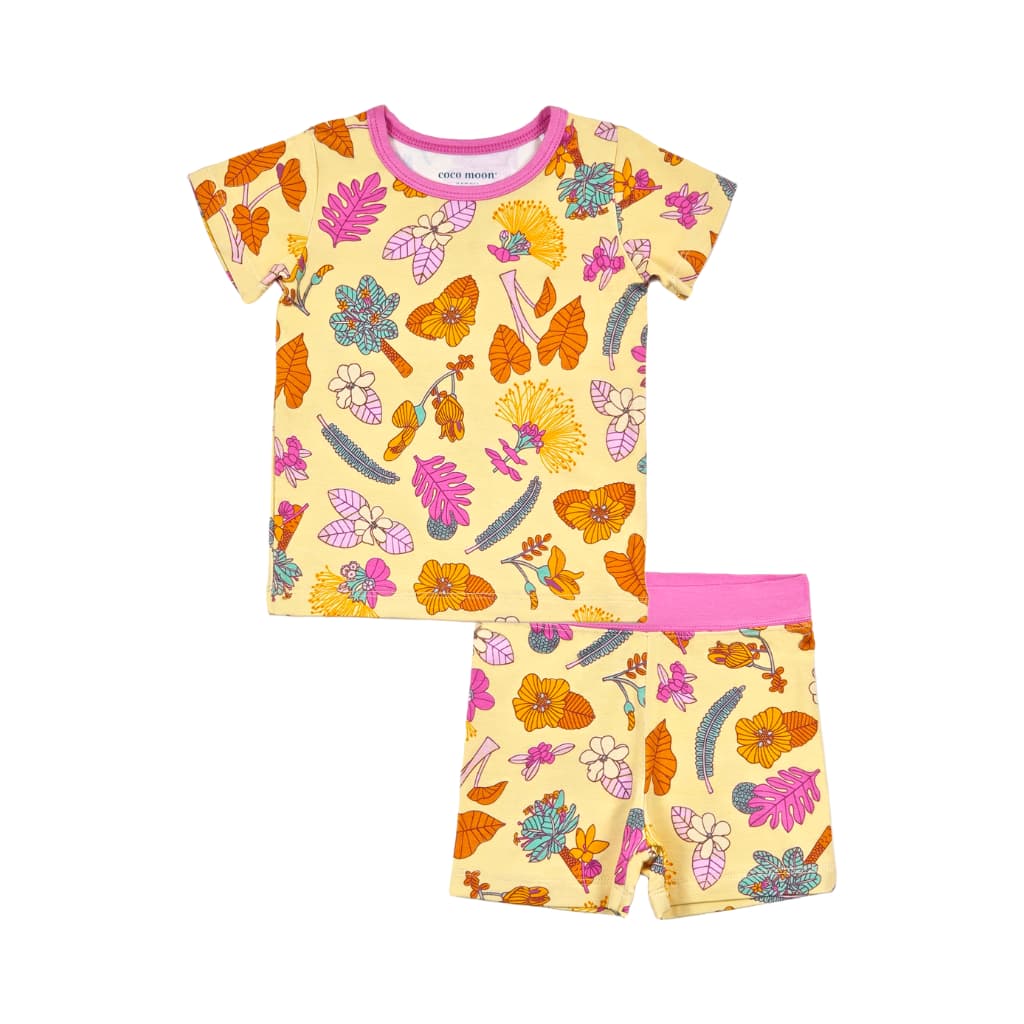 Roots & Blooms Short Bamboo Pajamas