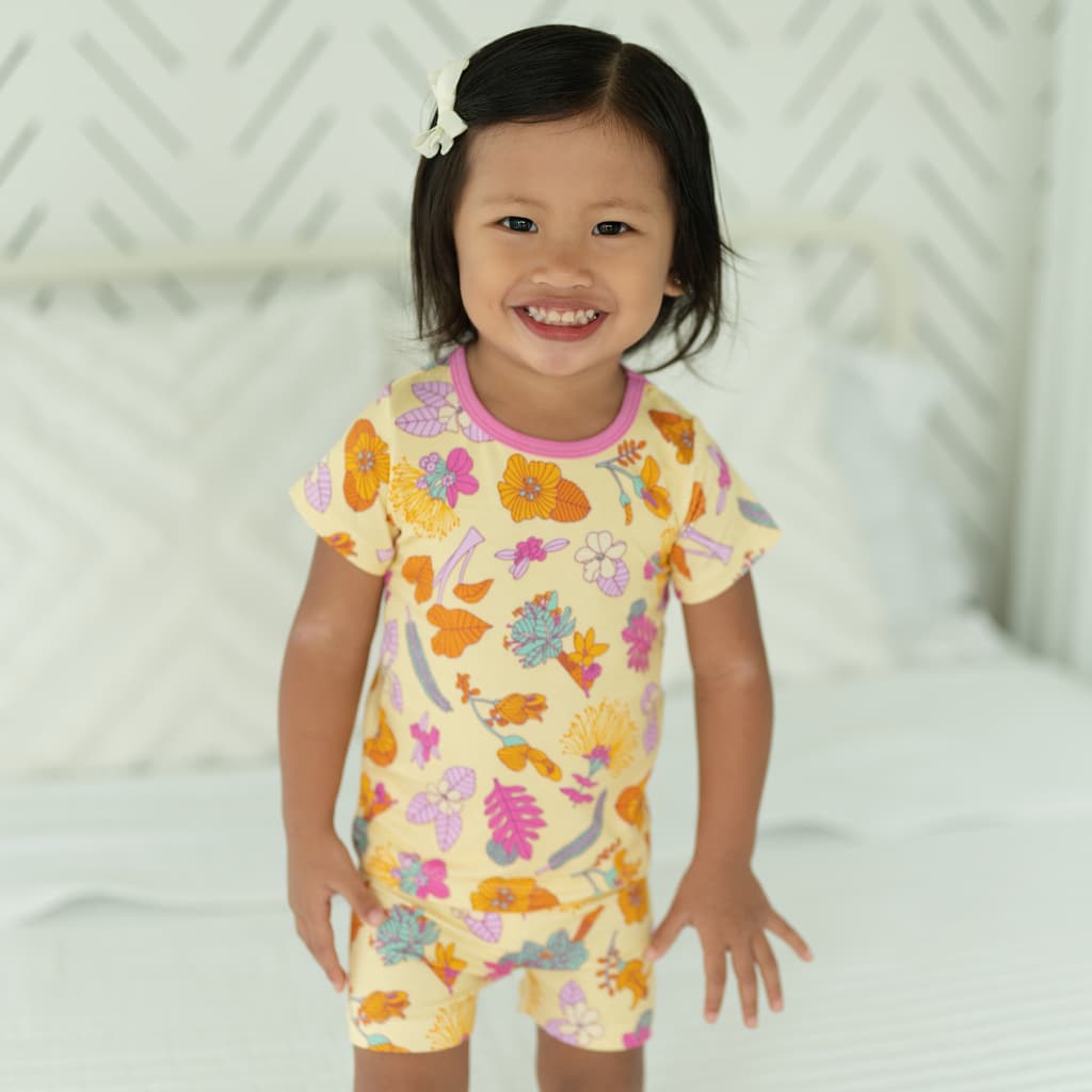 Roots & Blooms Short Bamboo Pajamas