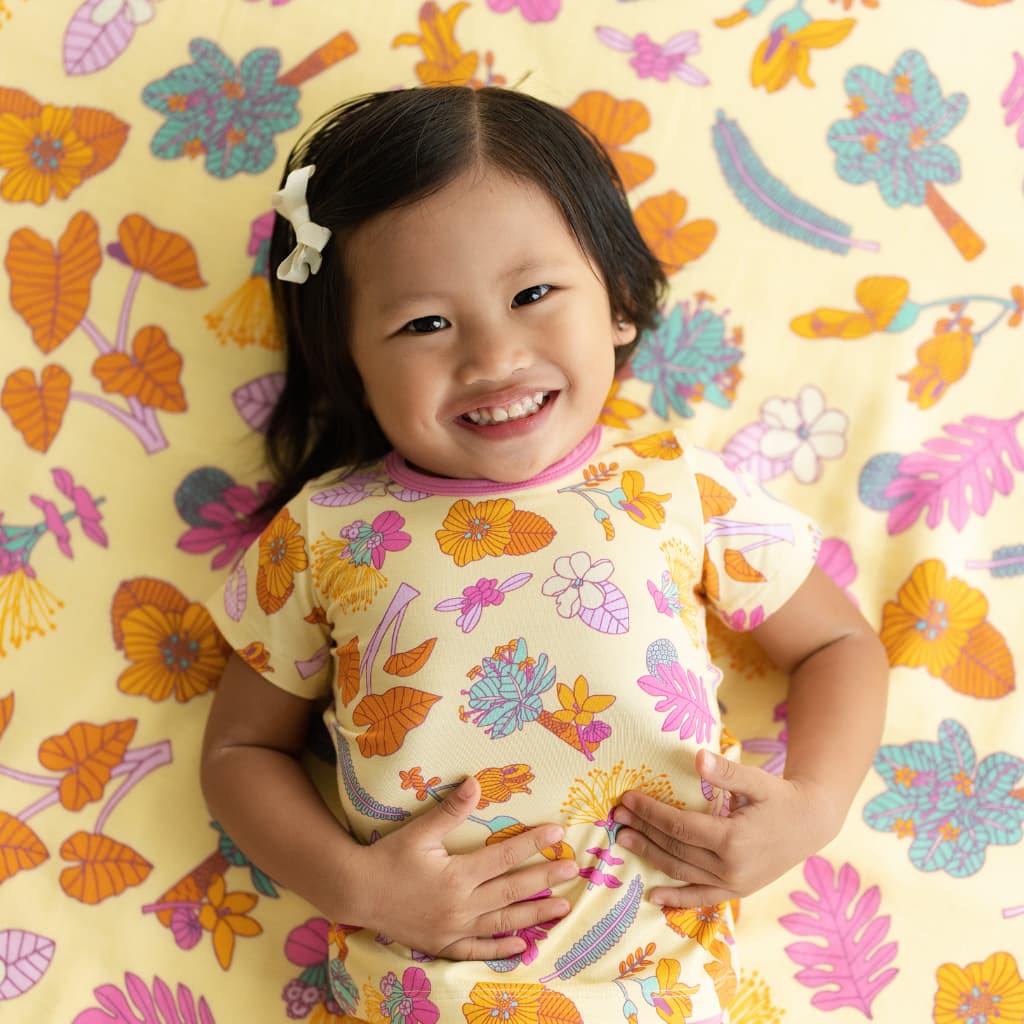 Roots & Blooms Short Bamboo Pajamas