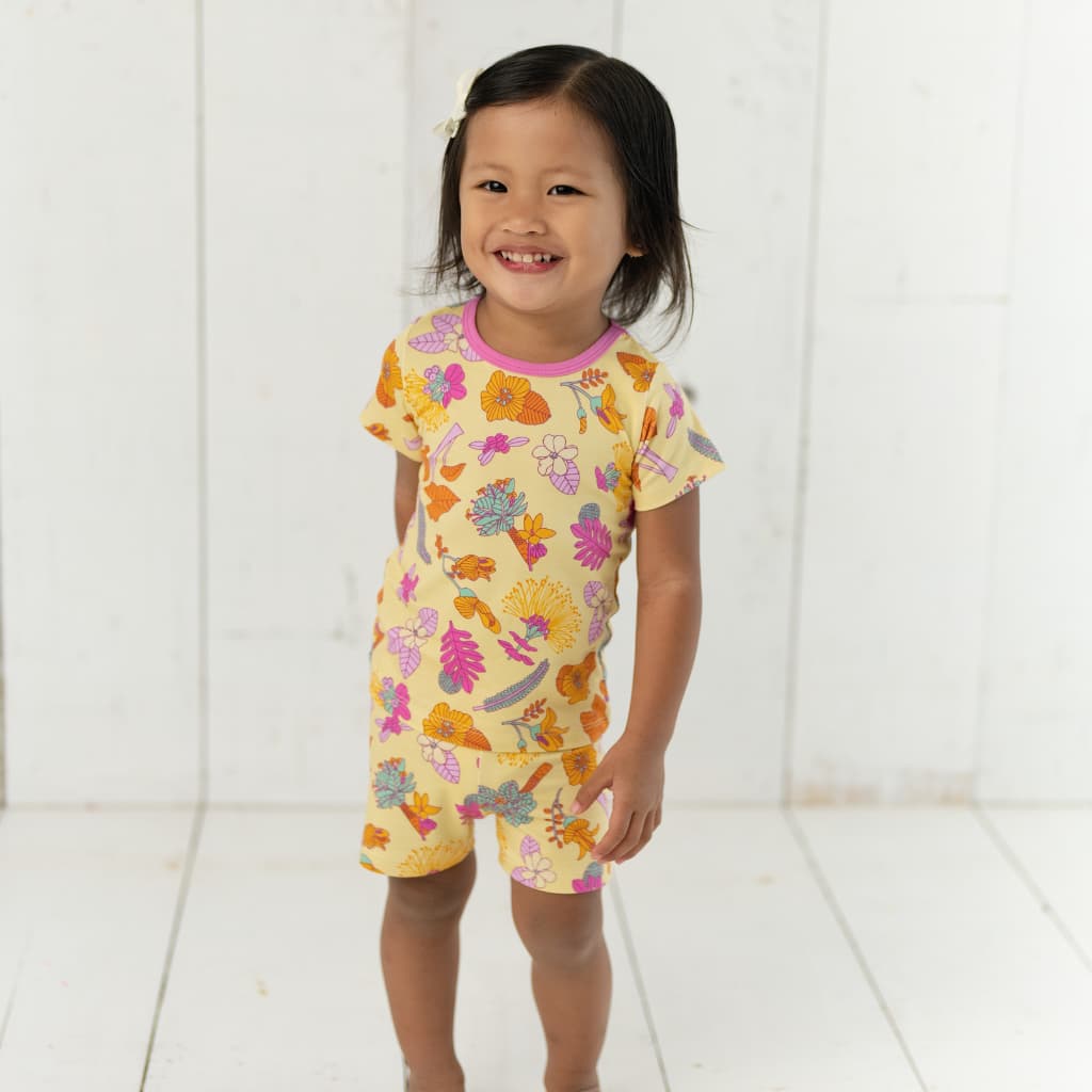 Roots & Blooms Short Bamboo Pajamas