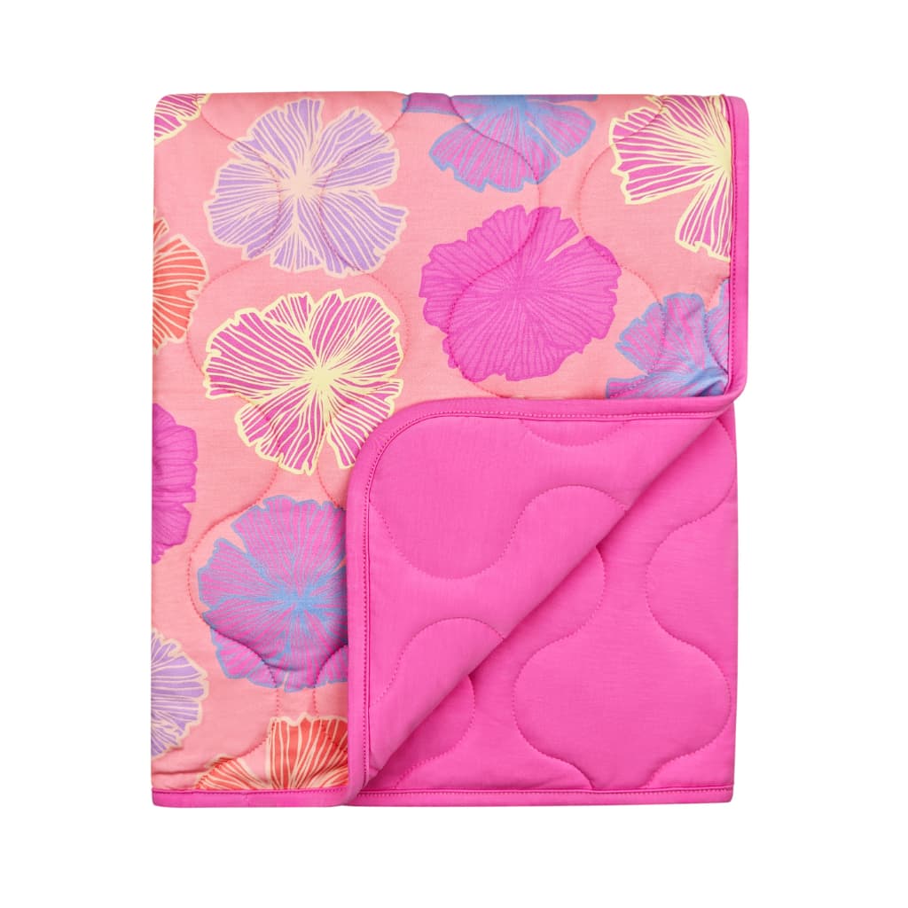 Seaflower Quilted Bamboo Blanket