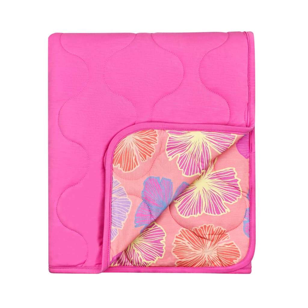 Seaflower Quilted Bamboo Blanket