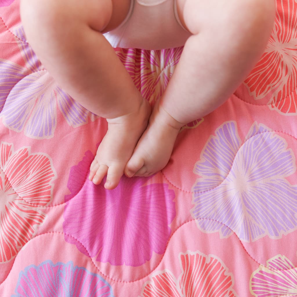 Seaflower Quilted Bamboo Blanket