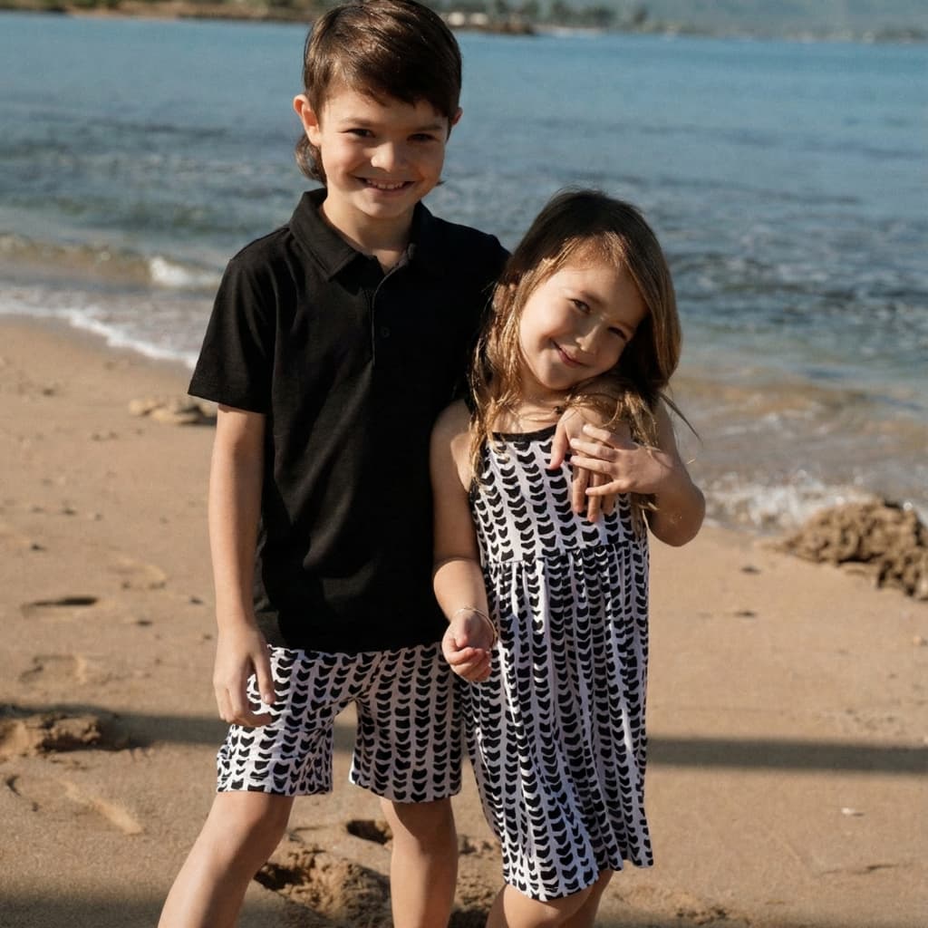 Shell-ish Bamboo Dress