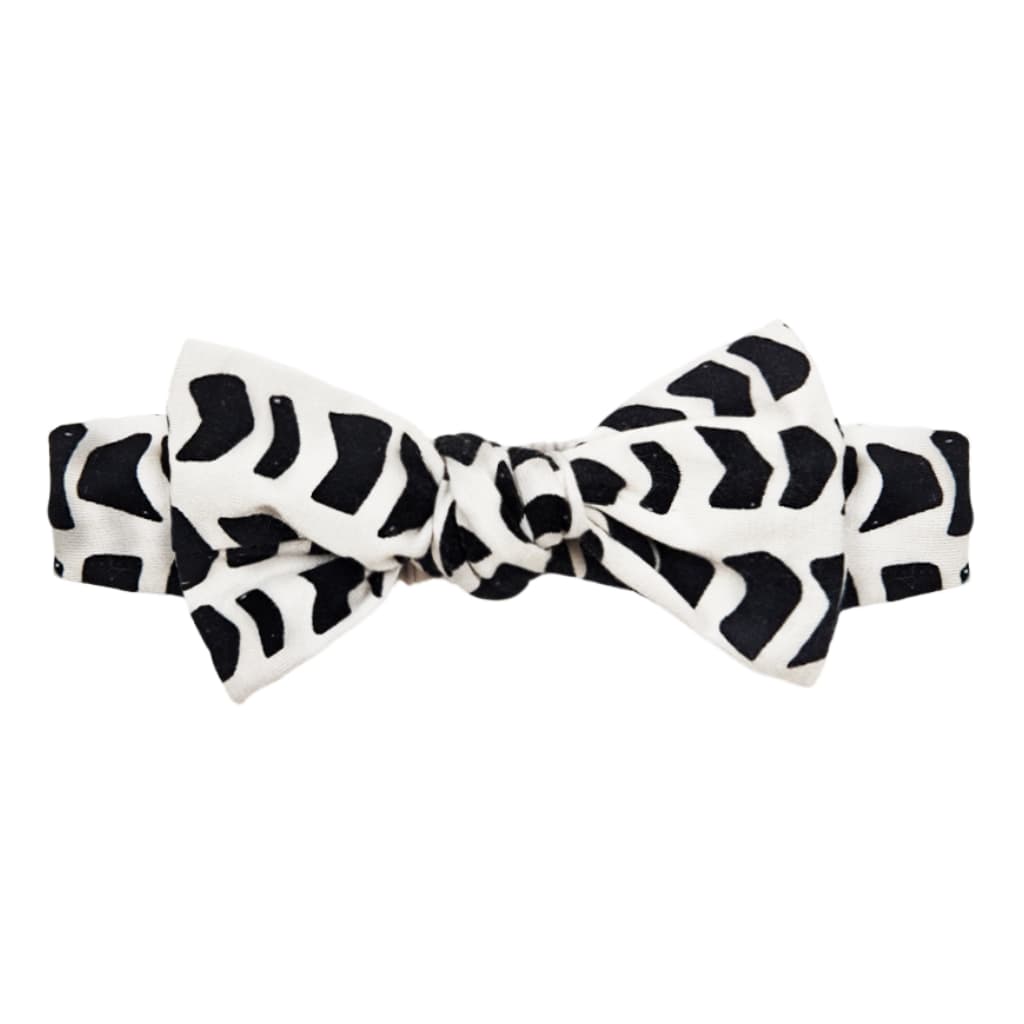 Shell-ish Bamboo Bow Headband