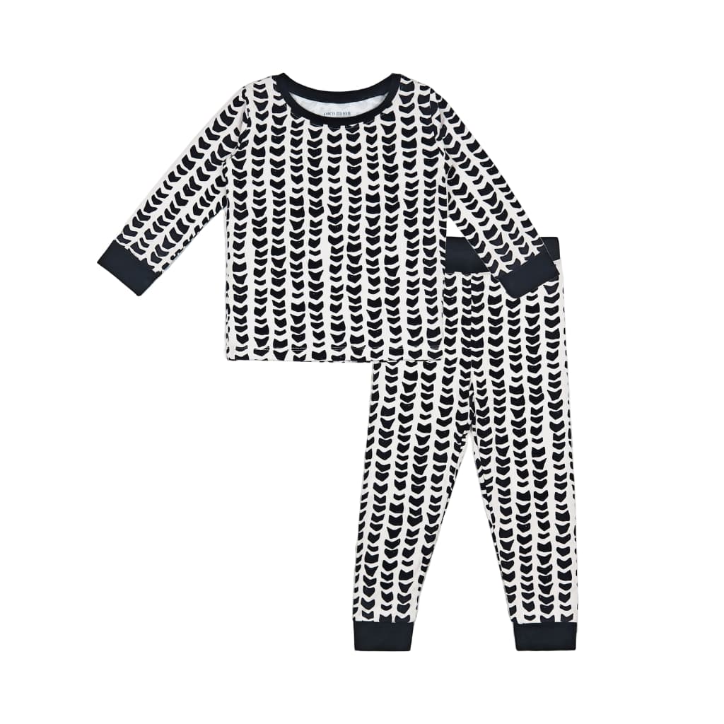 Shell-ish Long Bamboo Pajamas