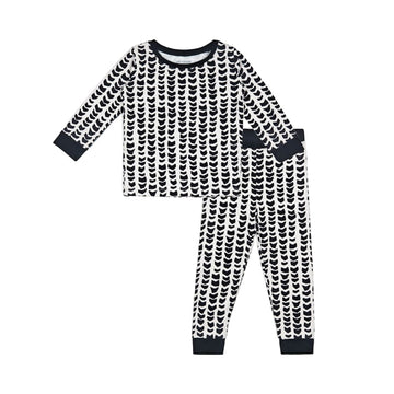 Shell-ish Long Bamboo Pajamas