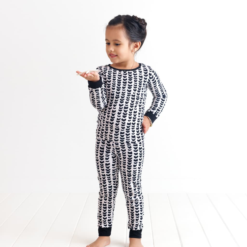 Shell-ish Long Bamboo Pajamas