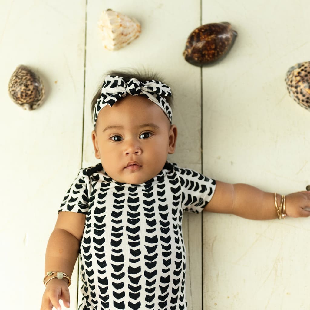 Shell-ish Bamboo Onesie