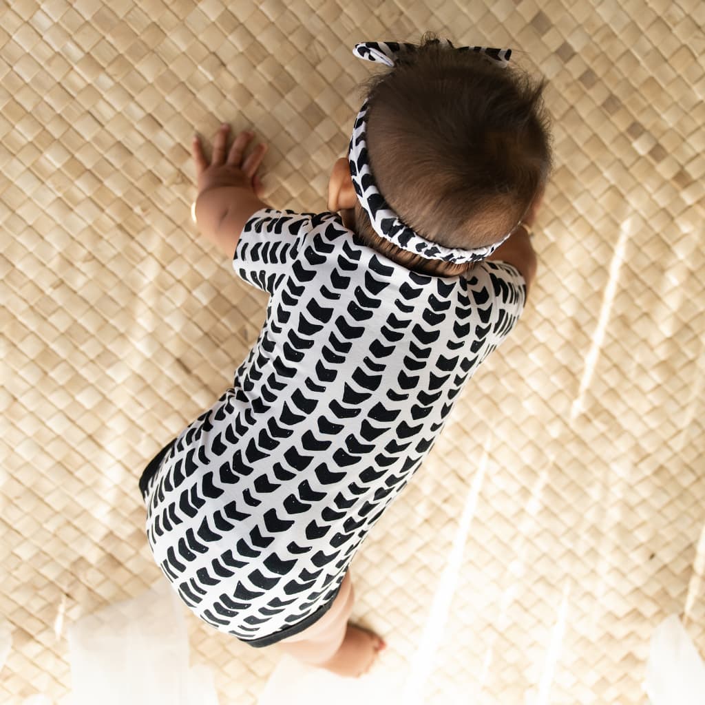 Shell-ish Bamboo Onesie