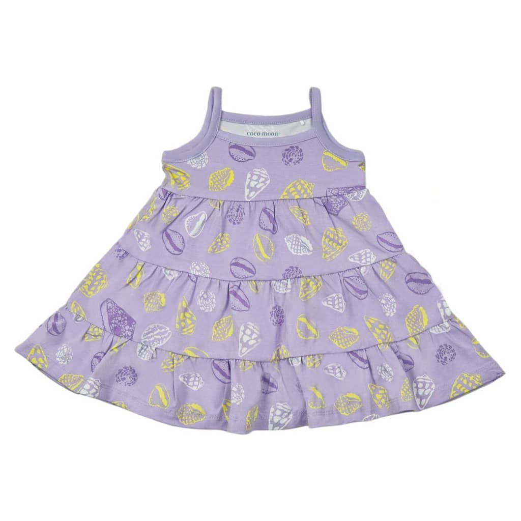 Shell Pop Bamboo Ruffle Tier Dress
