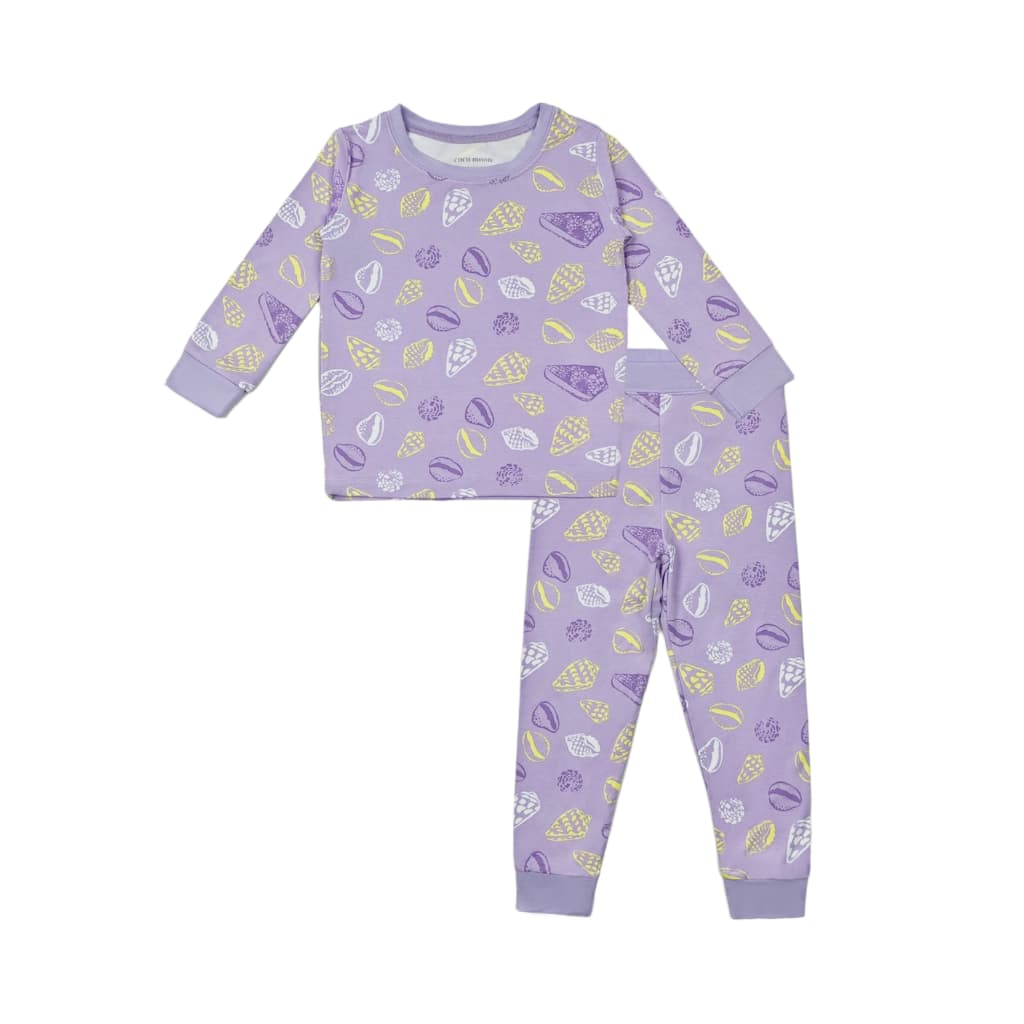 Shell Pop Long Bamboo Pajamas