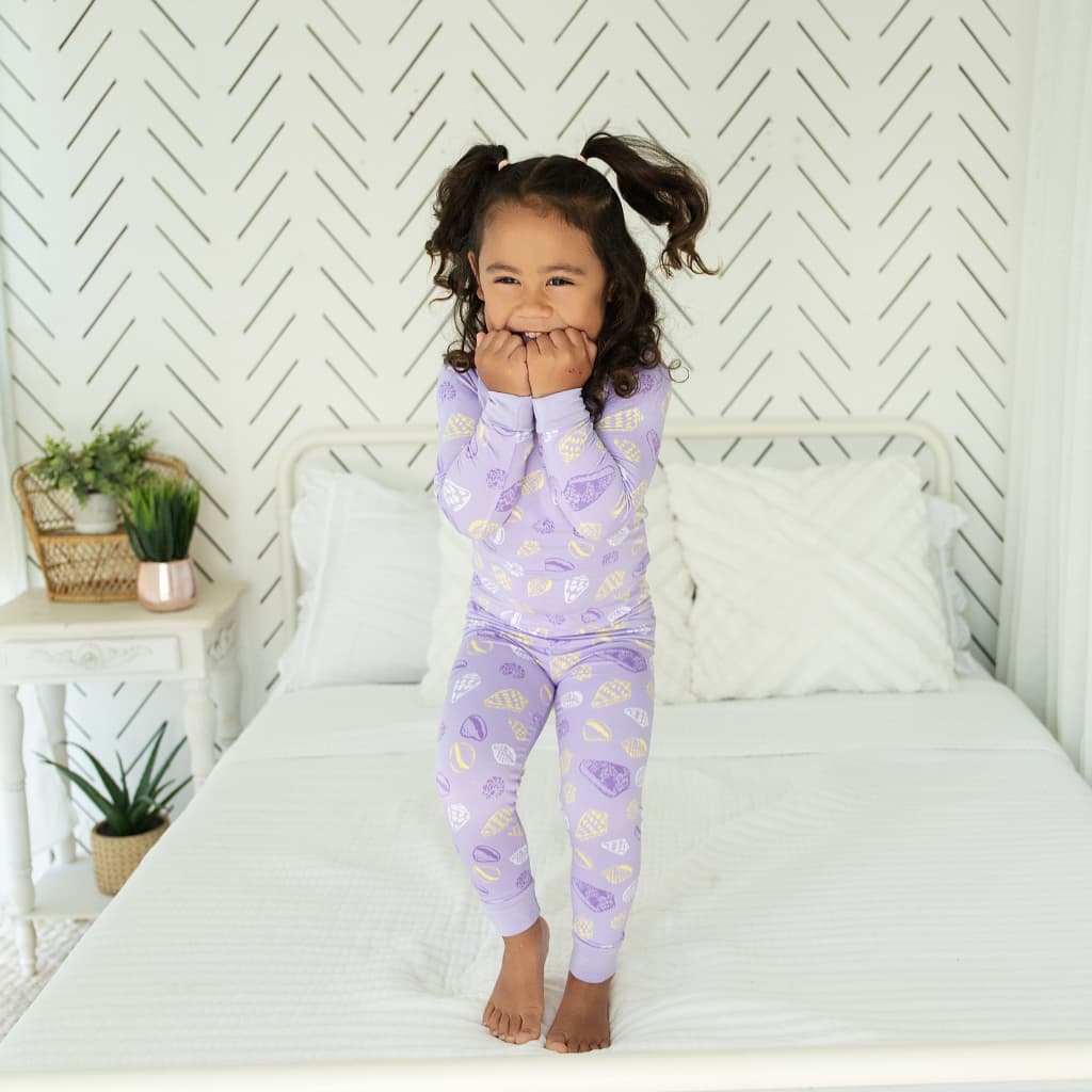 Shell Pop Long Bamboo Pajamas