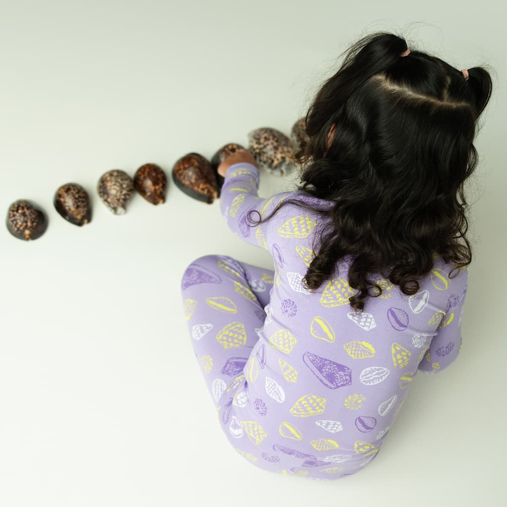 Shell Pop Long Bamboo Pajamas