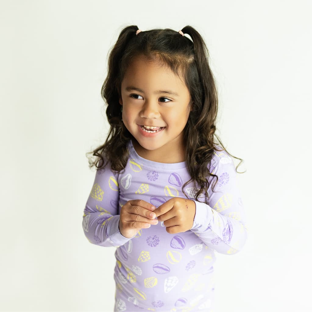 Shell Pop Long Bamboo Pajamas