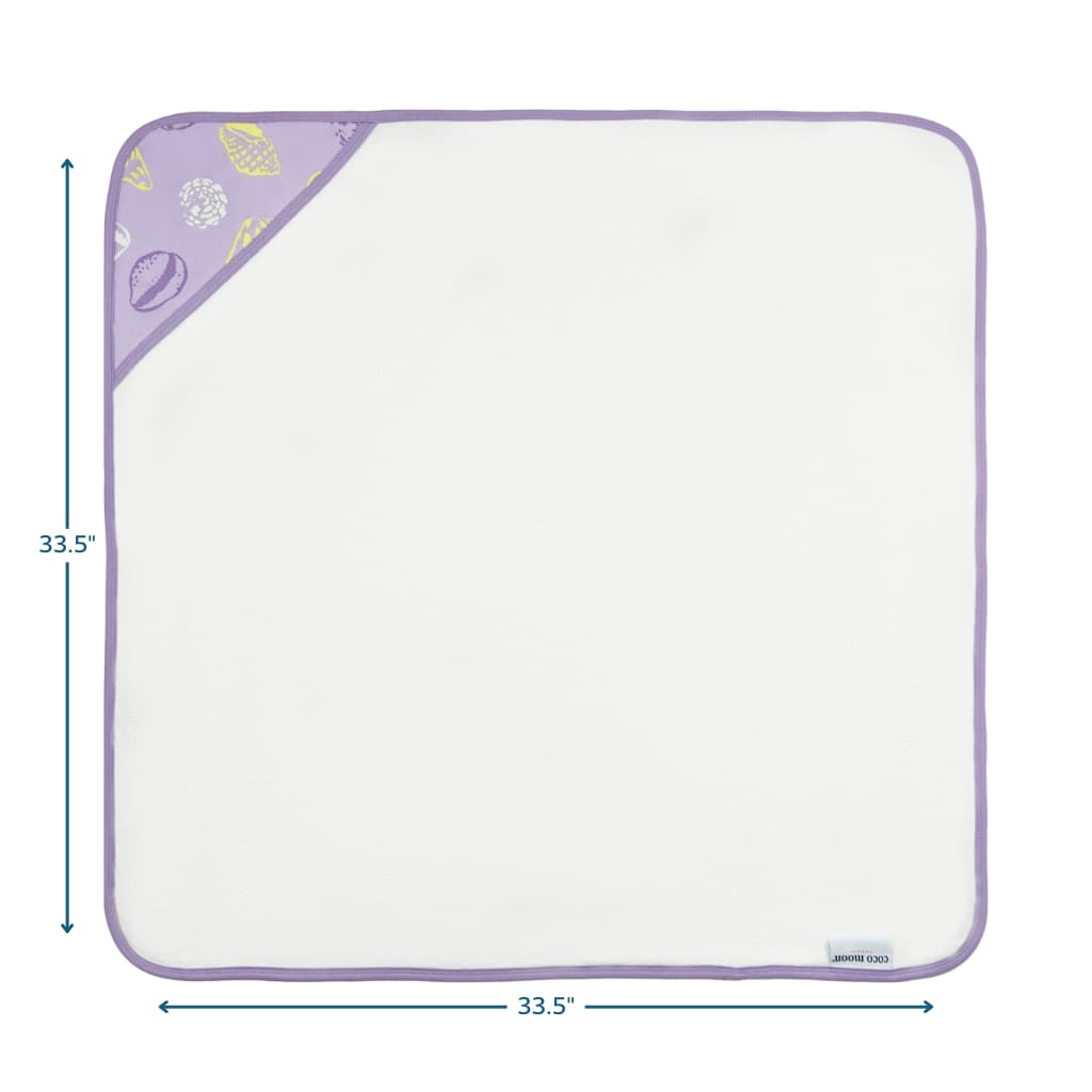 Shell Pop Hooded Towel Set