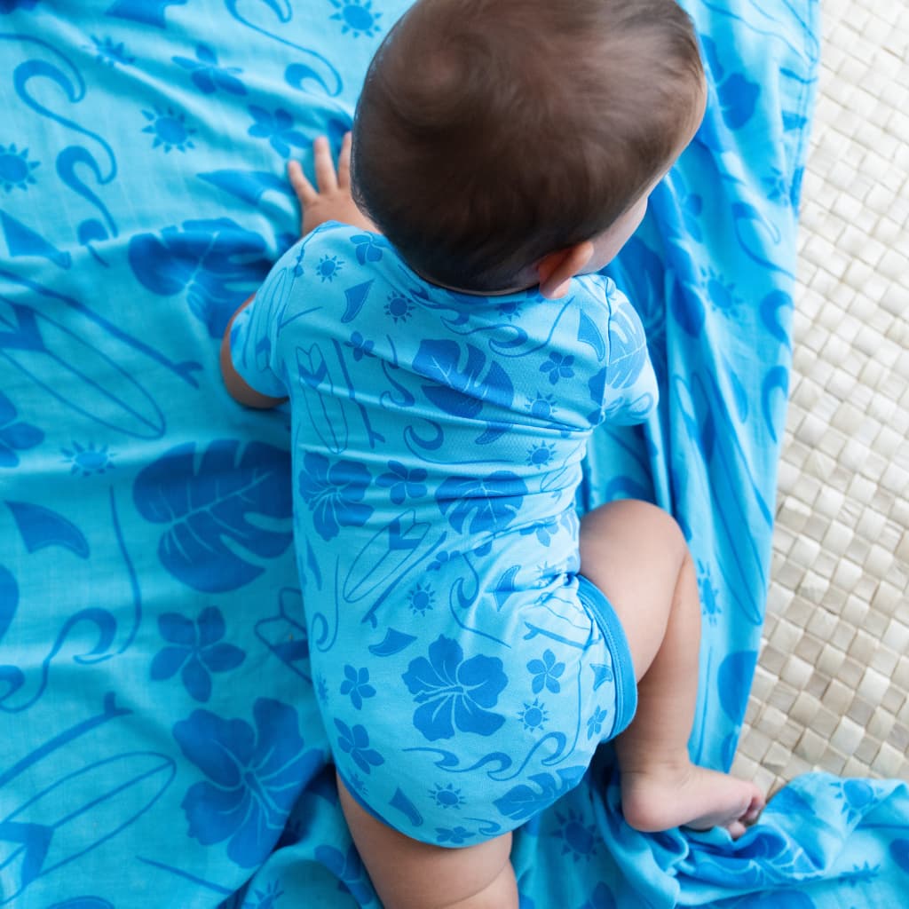 Summertime Swell Bamboo Onesie