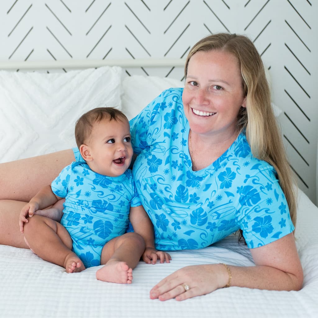 Summertime Swell Bamboo Onesie