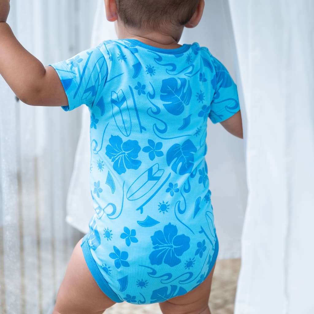 Summertime Swell Bamboo Onesie