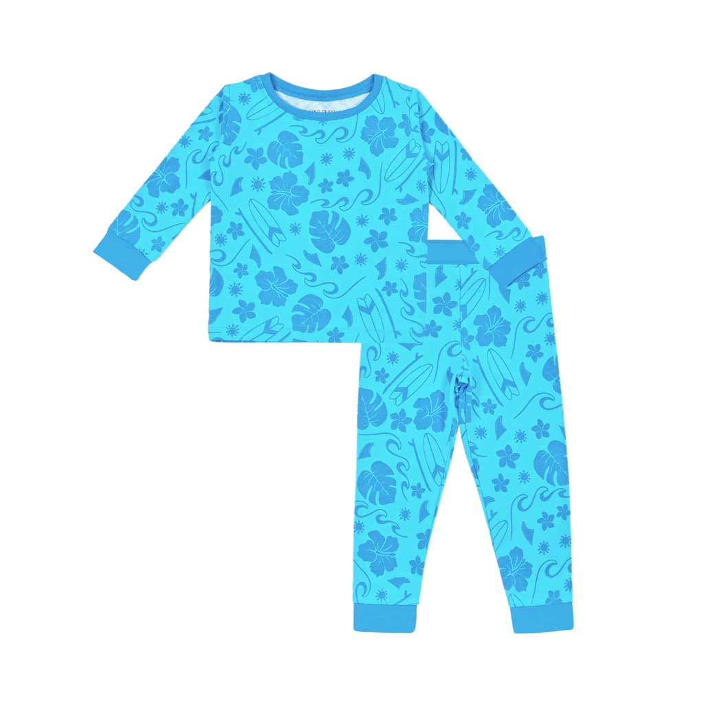 Summertime Swell Long Bamboo Pajamas