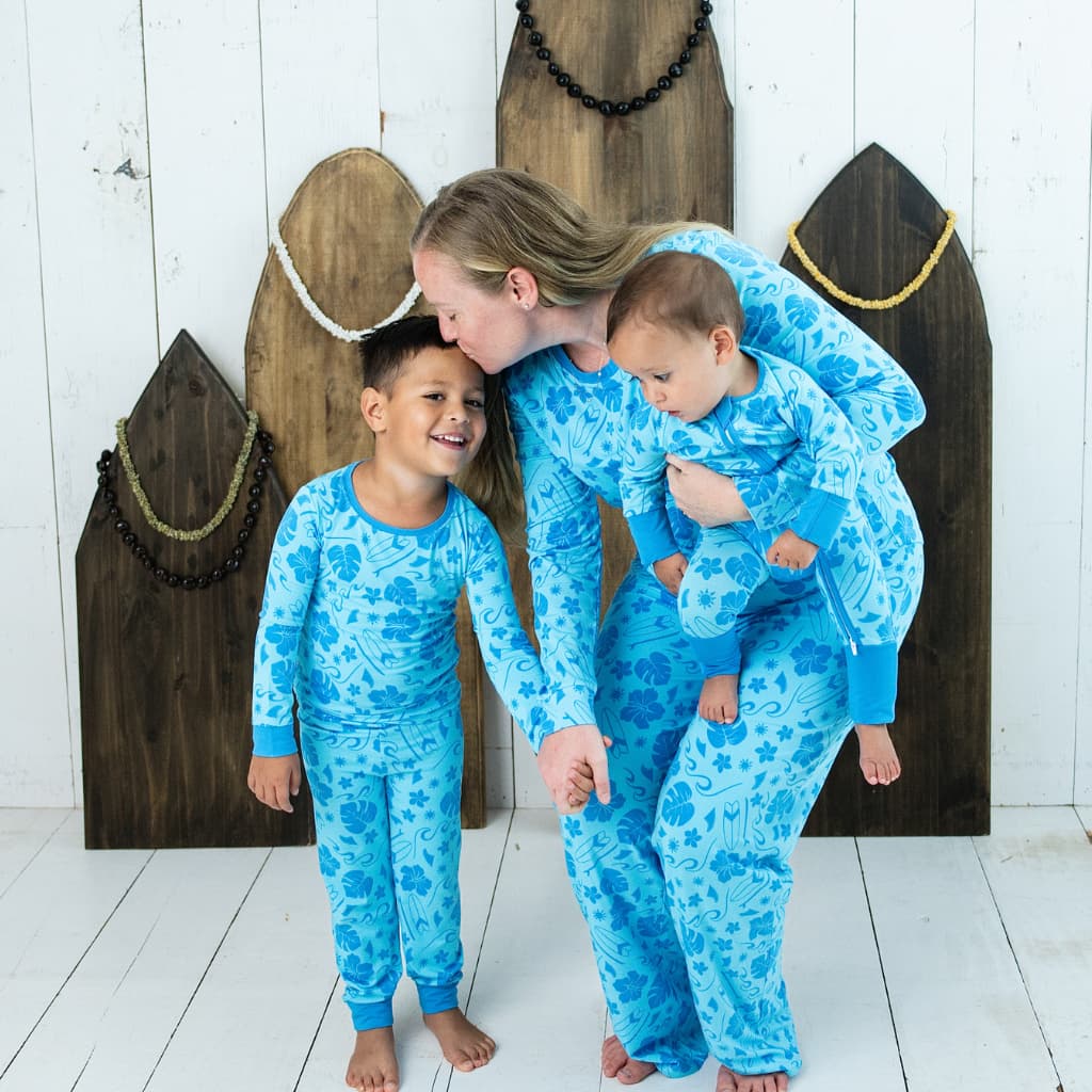 Summertime Swell Long Bamboo Pajamas