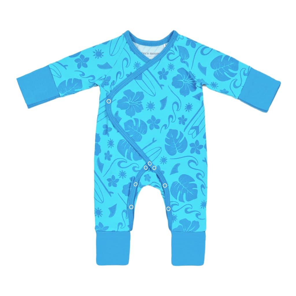 Summertime Swell Bamboo Newborn Coverall
