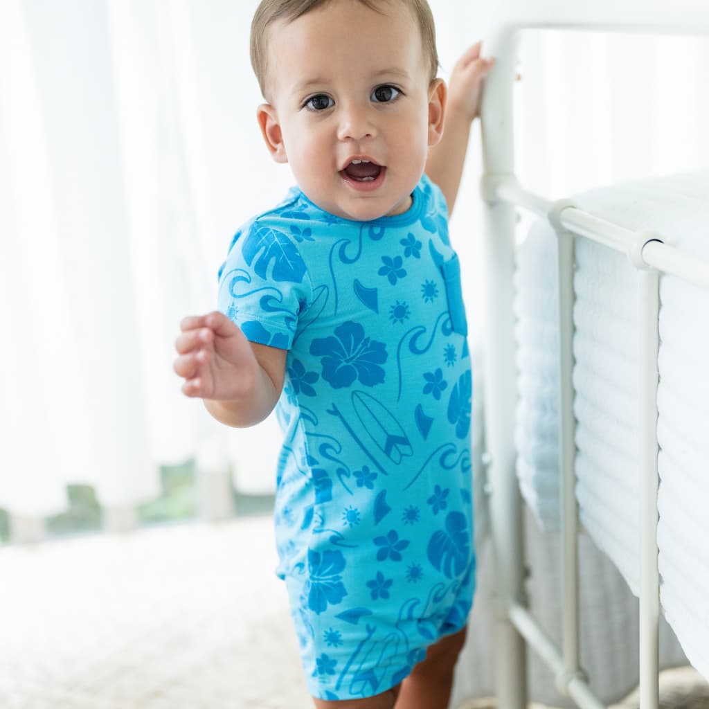 Summertime Swell Shortie Bamboo Romper