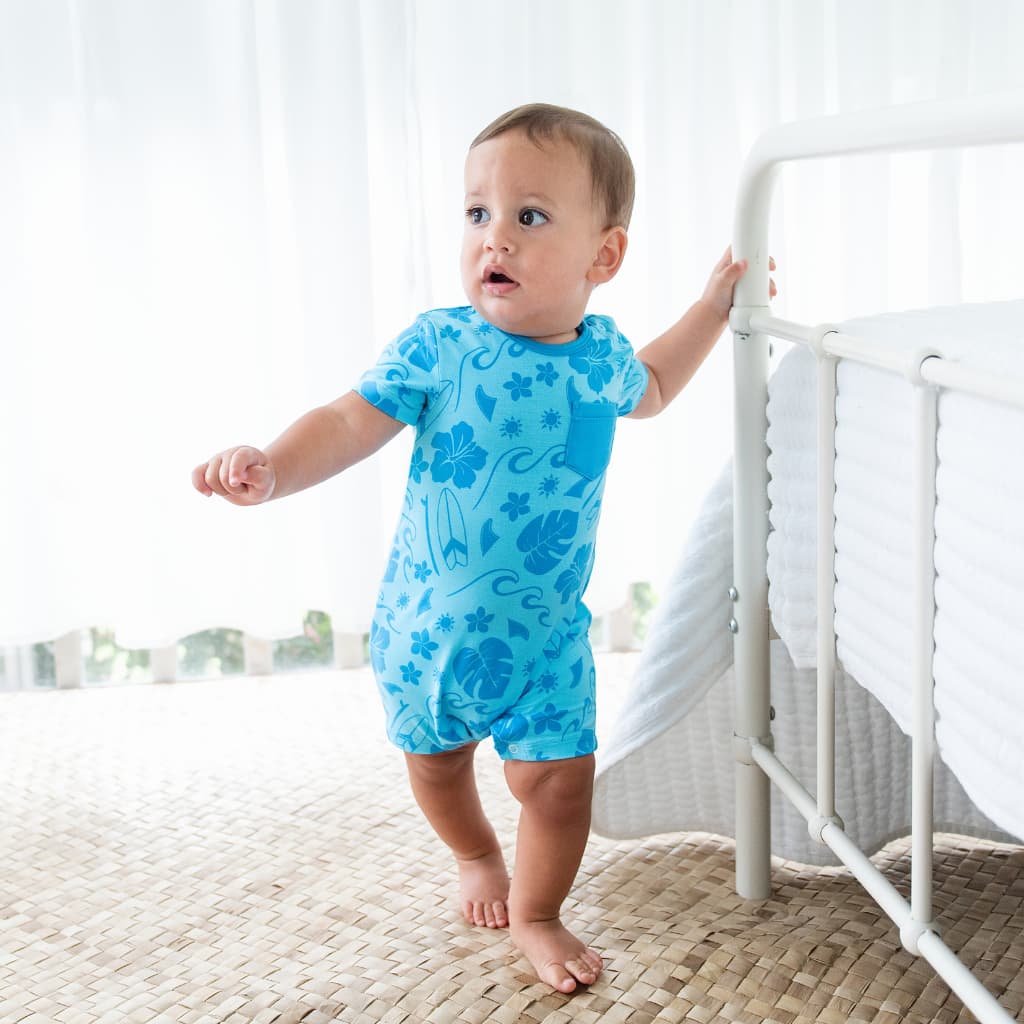 Summertime Swell Shortie Bamboo Romper