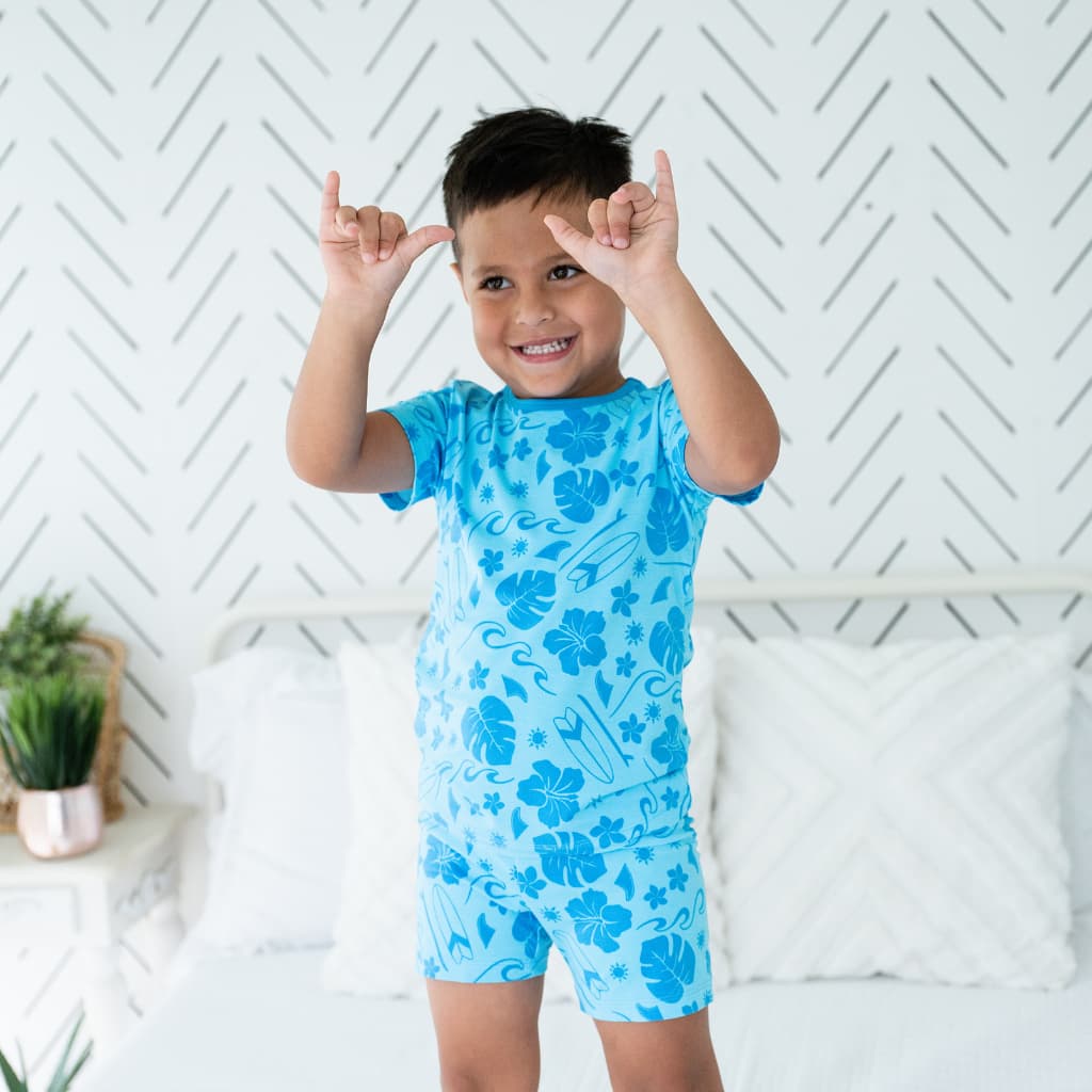 Summertime Swell Short Bamboo Pajamas