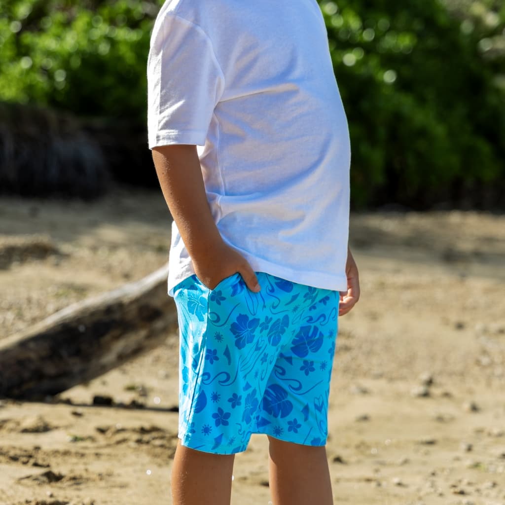 Summertime Swell Bamboo Drawstring Shorts