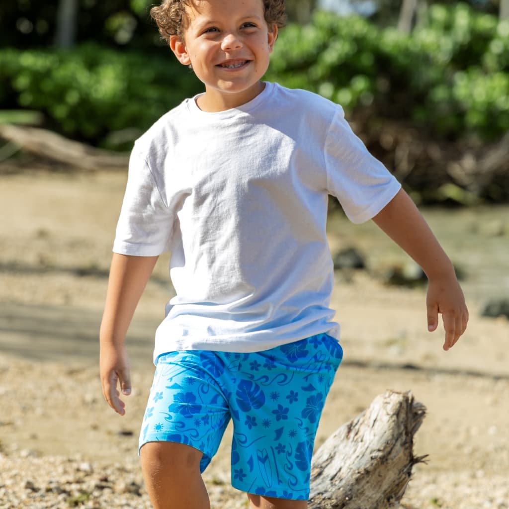 Summertime Swell Bamboo Drawstring Shorts
