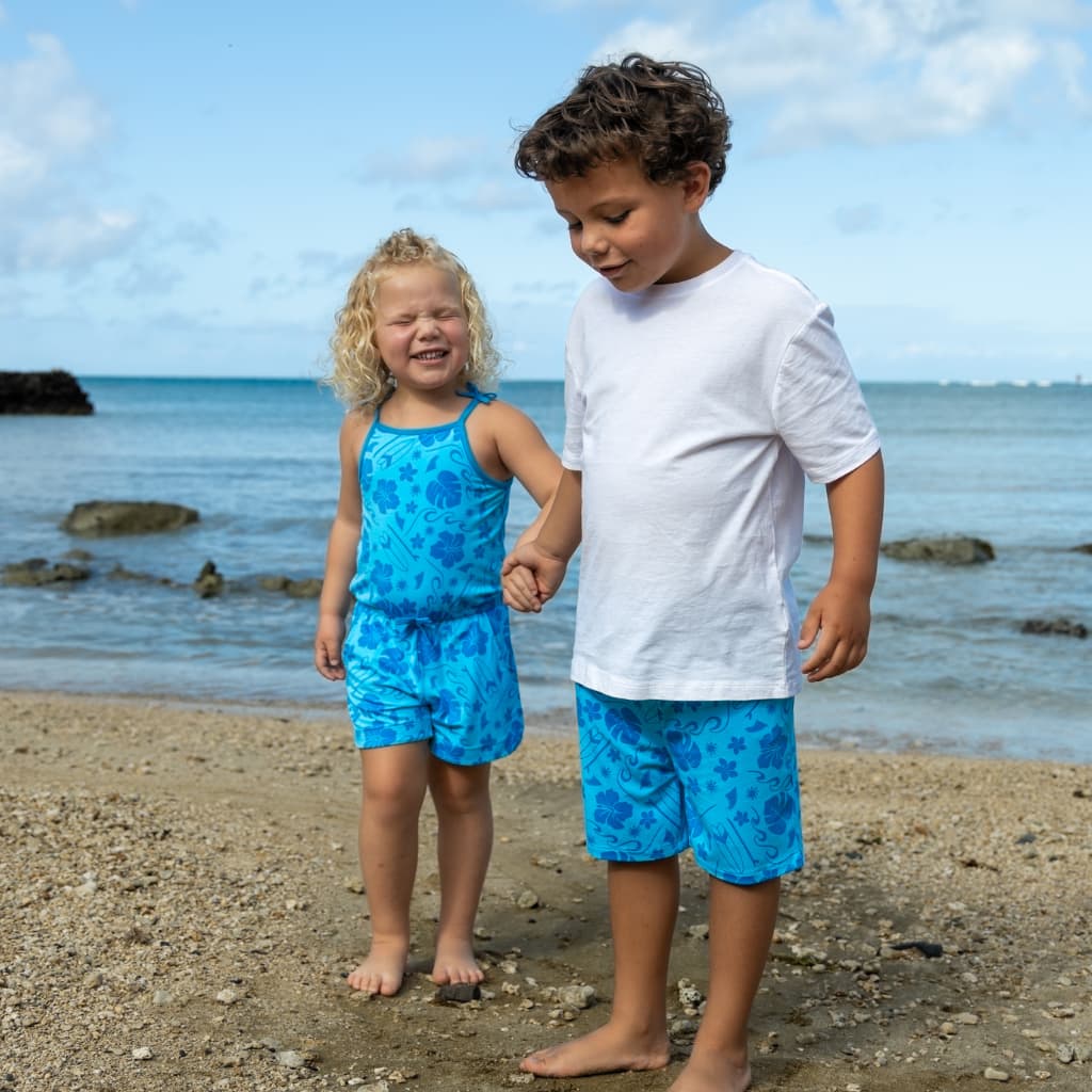 Summertime Swell Bamboo Drawstring Shorts