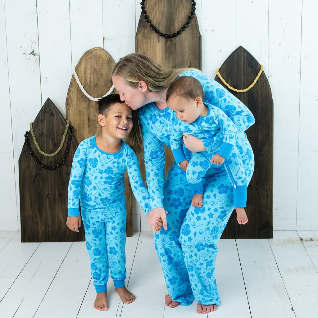 Summertime Swell Women's Long Bamboo Pajamas