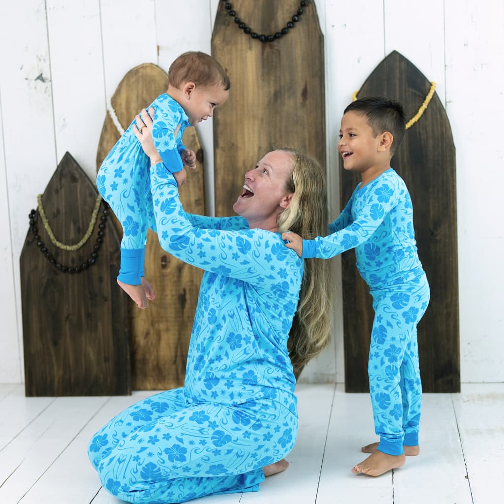 Summertime Swell Women's Long Bamboo Pajamas