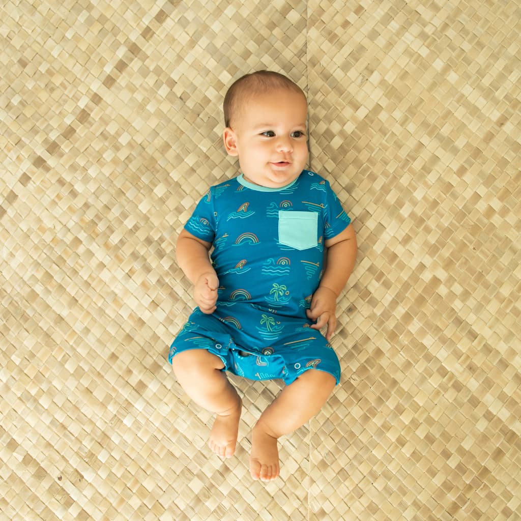 Tropical Daydream Shortie Bamboo Romper