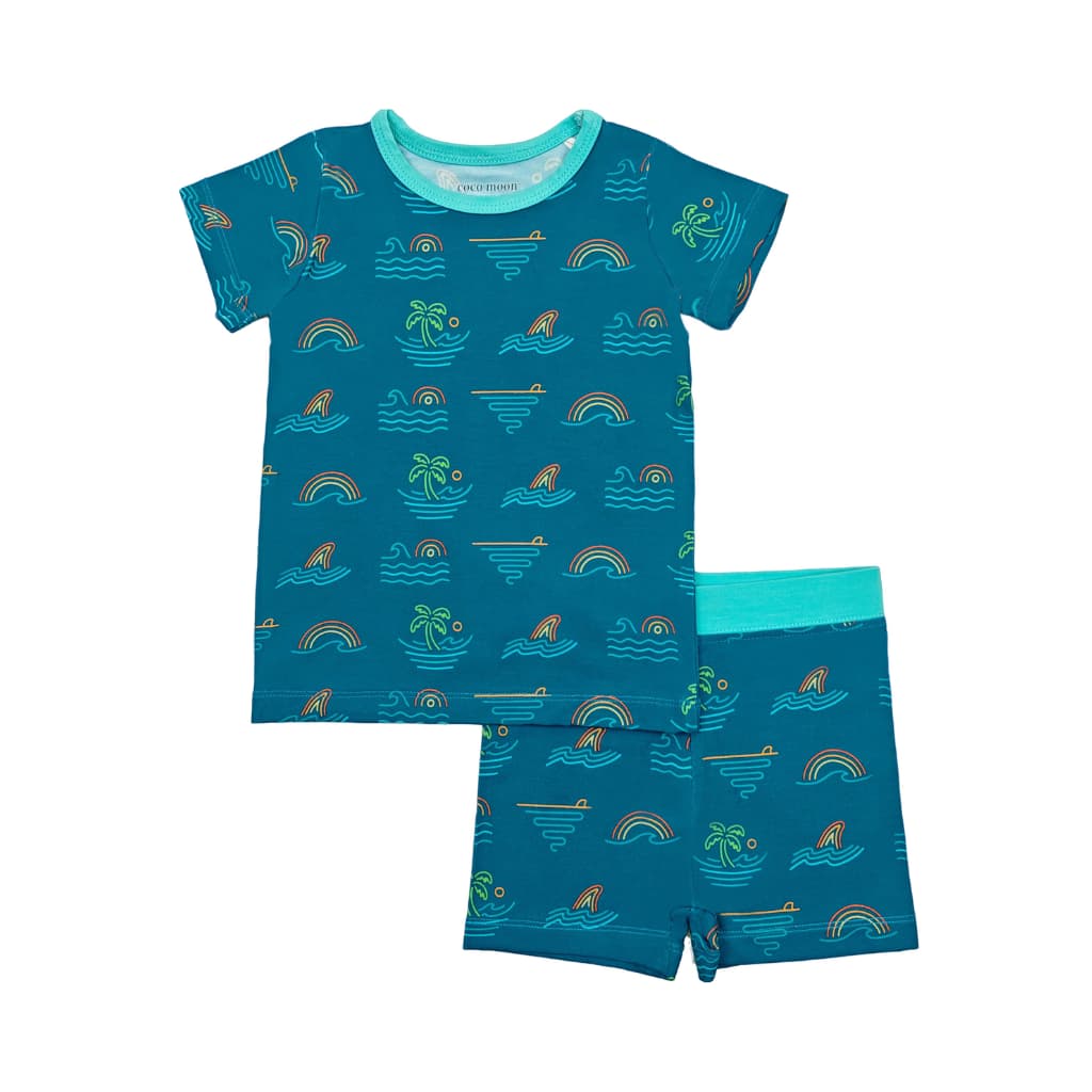 Tropical Daydream Short Bamboo Pajamas