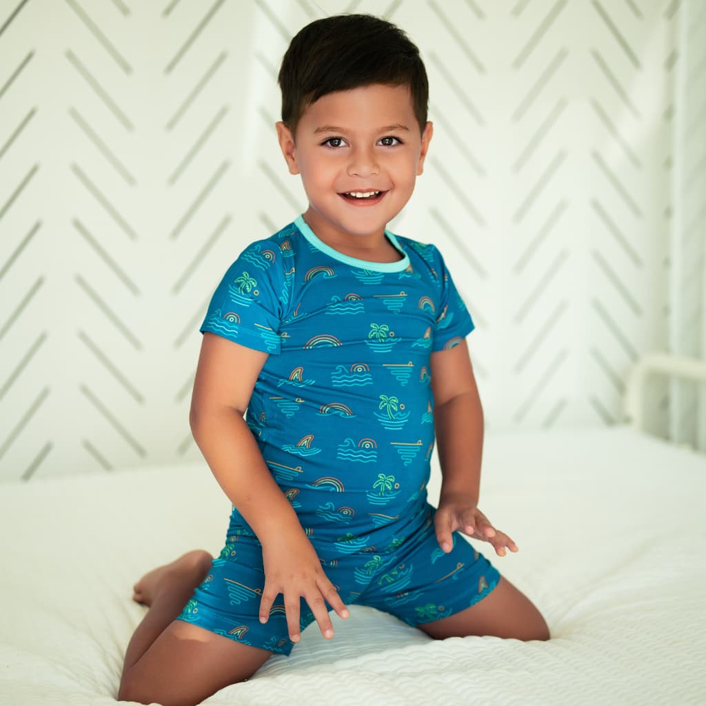 Tropical Daydream Short Bamboo Pajamas