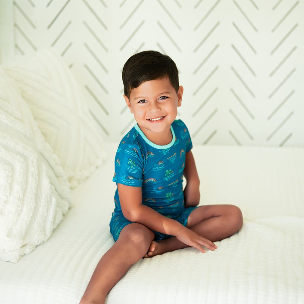 Tropical Daydream Short Bamboo Pajamas