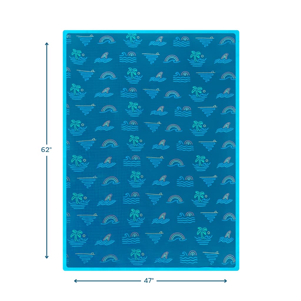 Tropical Daydream Throw Blanket
