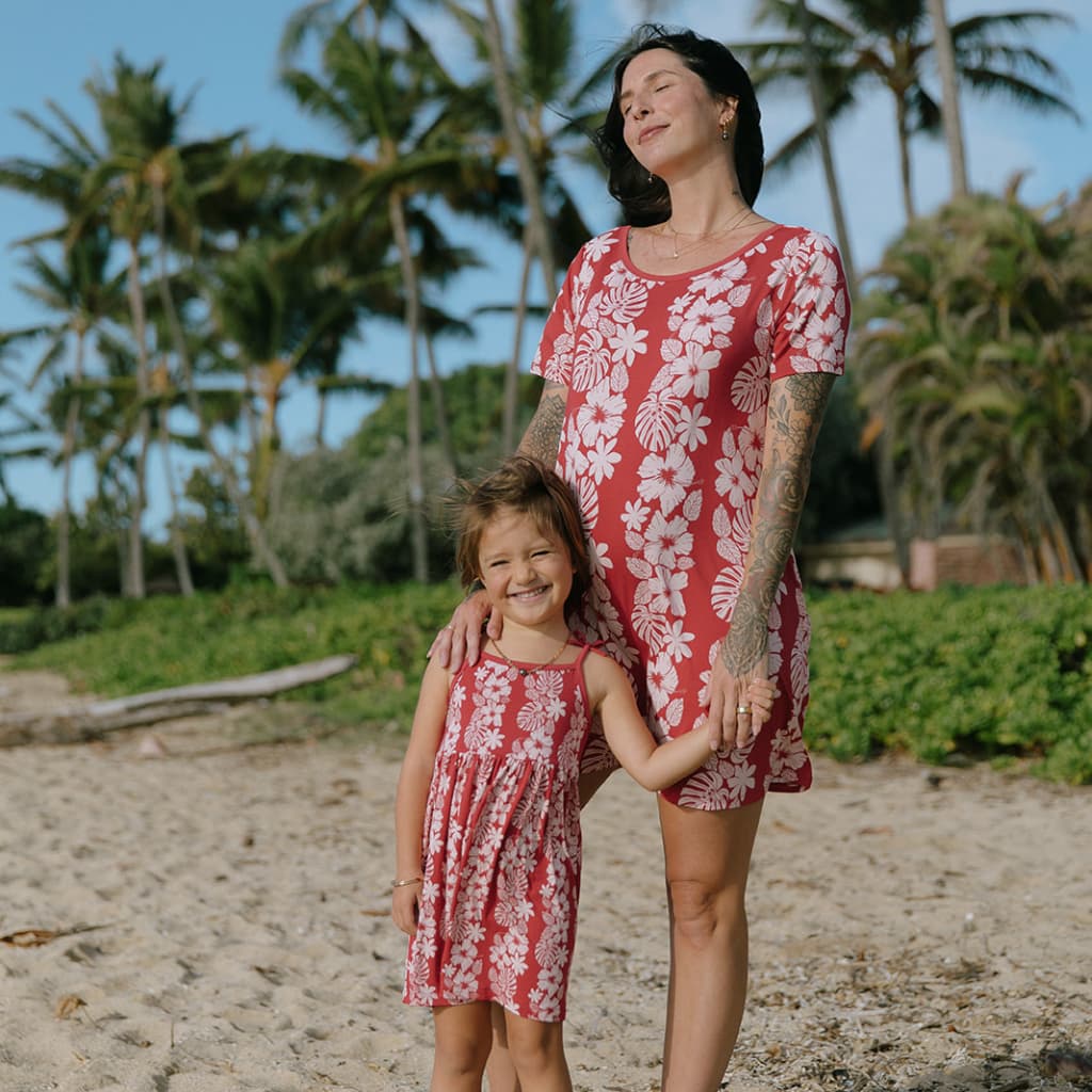 Vintage Aloha Bamboo Dress