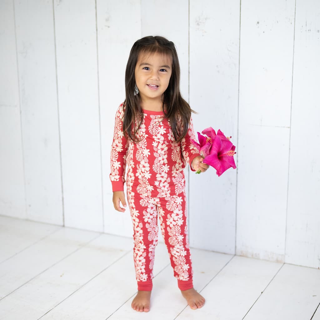 Vintage Aloha Long Bamboo Pajamas