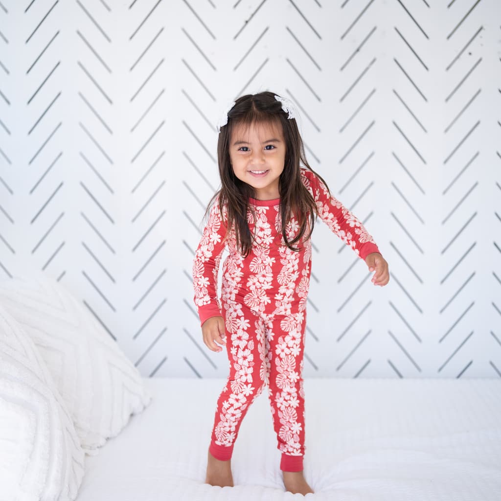 Vintage Aloha Long Bamboo Pajamas