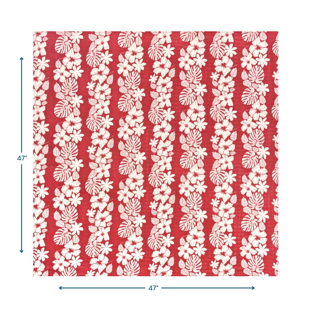 Vintage Aloha Muslin Swaddle Blanket