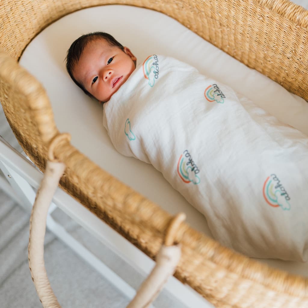 Pot O' Aloha Muslin Swaddle Blanket